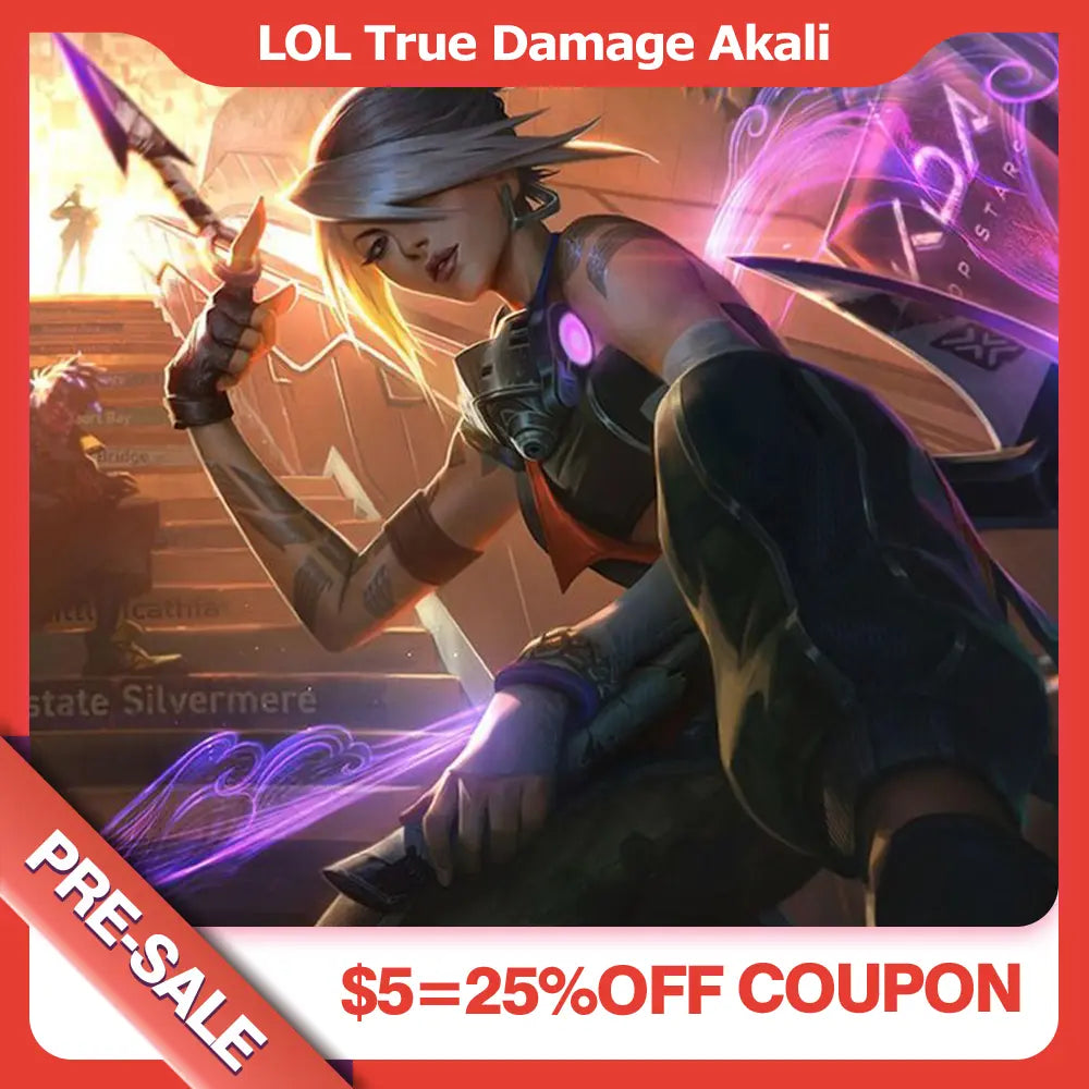 Rolecosplay LOL True Damage Akali Cosplay Costume Pre-Sale