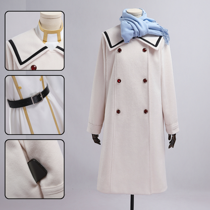 【Upgrade】Frieren Winter Cosplay Costume Christmas Cosplay