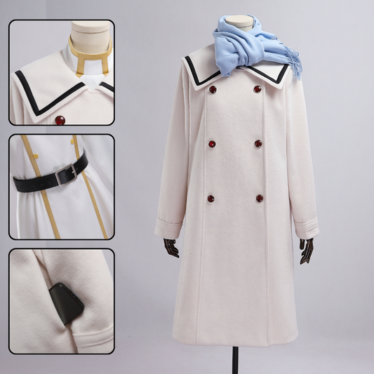 【Upgrade】Frieren Winter Cosplay Costume Christmas Cosplay