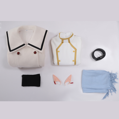 【Upgrade】Frieren Winter Cosplay Costume Christmas Cosplay