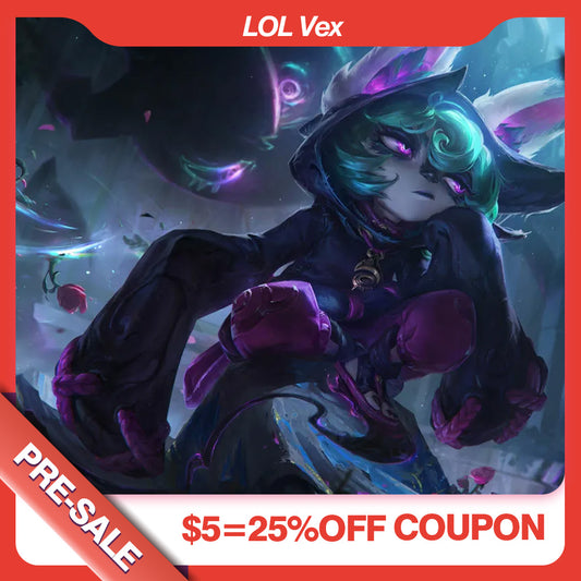 【MOQ 20】Rolecosplay LOL Vex Cosplay Costume Pre Sale