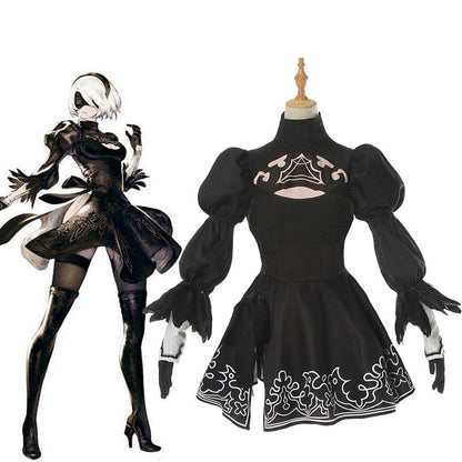 Action Role-Playing Video Game Nier Automata Game 2b Cosplay Costumes