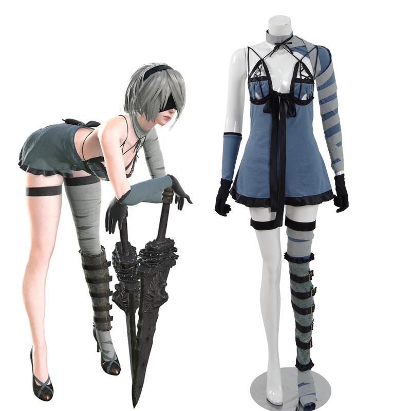 Action Role-Playing Video Game Nier Automata Game 2b  YoRHa No.2 Type B Dlc Cosplay Costume 