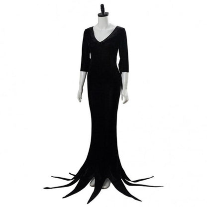 Addams Family Morticia Halloween Cosplay Costume