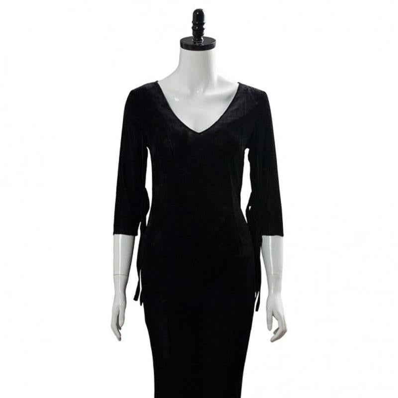 Addams Family Morticia Halloween Cosplay Costume