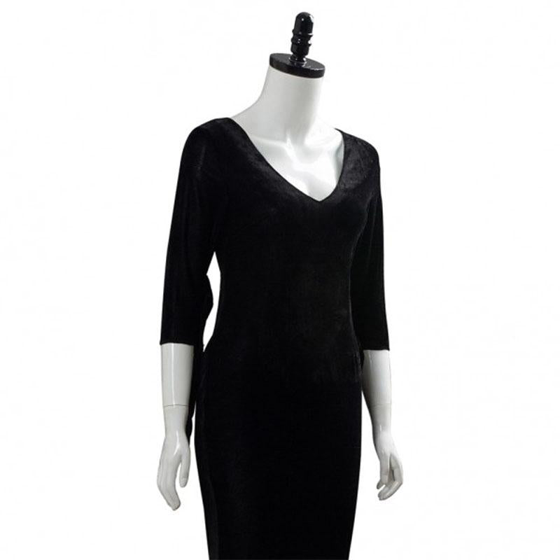 Addams Family Morticia Halloween Cosplay Costume