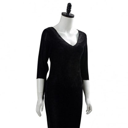 Addams Family Morticia Halloween Cosplay Costume