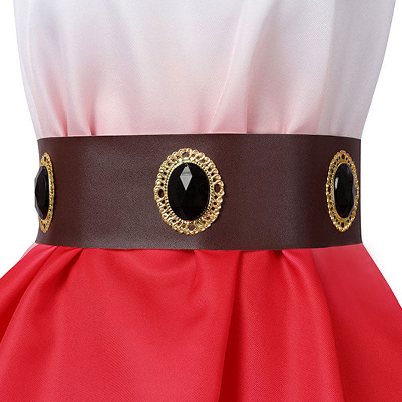 Ai Hoshino Oshi No Ko Cosplay Costume Stage Dresses for Singers Red Halloween Outfit