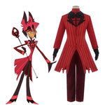 Anime Hazbin Hotel Alastor The Radio Demon Cosplay Costume