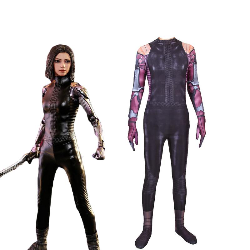 Alita Battle Angel Alita Battle suit Cosplay Costume 