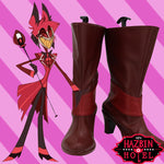 Anime Hazbin Hotel Alastor The Radio Demon Cosplay Shoes