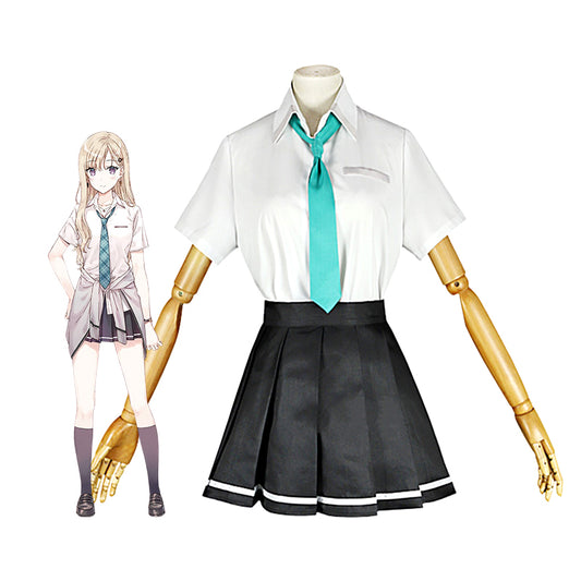 Anime Days with My Stepsister Ayase Saki Cosplay Costume 