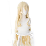 Anime Goblin Slayer Onna Shinkan Blonde 100cm Lang Cosplay wigs