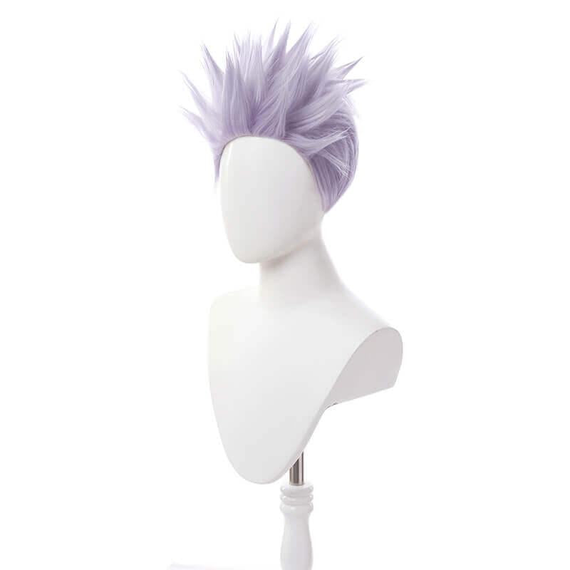 Anime Jujutsu Kaisen Satoru Gojo Short Grey Men Cosplay Wigs
