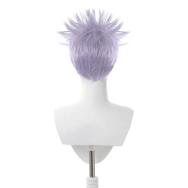 Anime Jujutsu Kaisen Satoru Gojo Short Grey Men Cosplay Wigs
