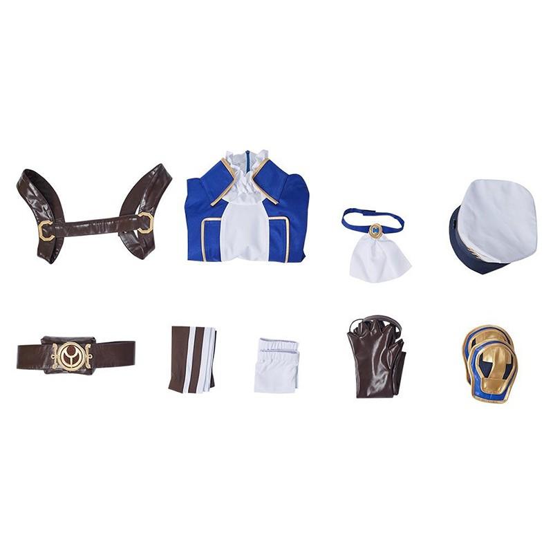 Anime LOL Arcane Caitlyn Policewoman Cosplay Costume