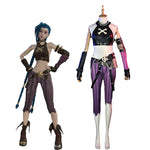 Anime LOL Arcane Jinx The Loose Cannon Cosplay Costume