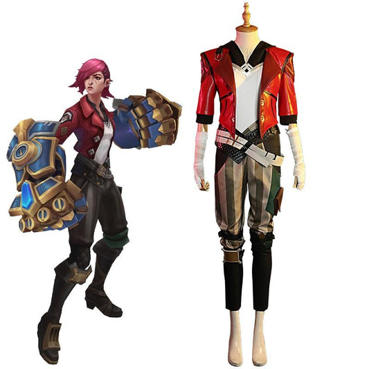 Anime LOL Arcane Vi Cosplay Costume