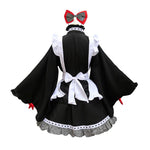 Anime Maid Cute Kimono Cosplay Costume 