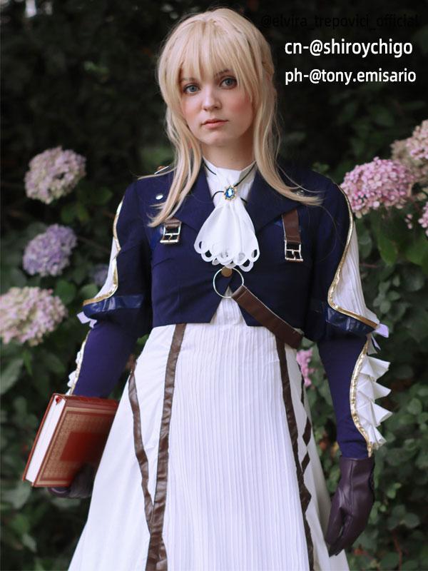 Anime Violet Evergarden Violet Evergarden Cosplay Costumes