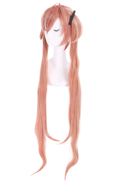 100cm Long Brown Gradient  Black Bullet Aihara Enju Straight Cosplay Wig