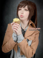 Attack On Titan Shingeki no Kyojin Mikasa Ackerman Trainee Class Uniform Cosplay Costumes