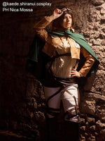 Attack On Titan Hanji Zoe Short Brown Cosplay Wigs