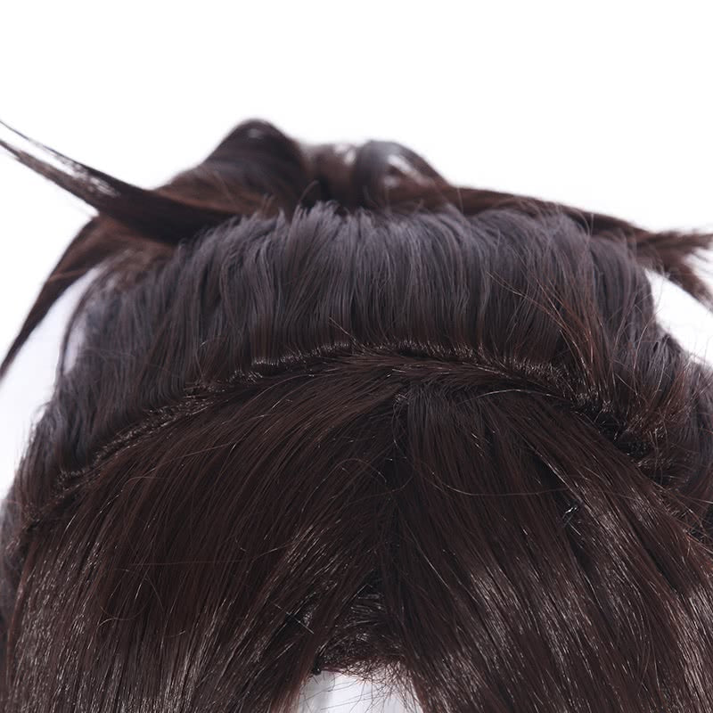 Attack On Titan Hanji Zoe Short Brown Cosplay Wigs
