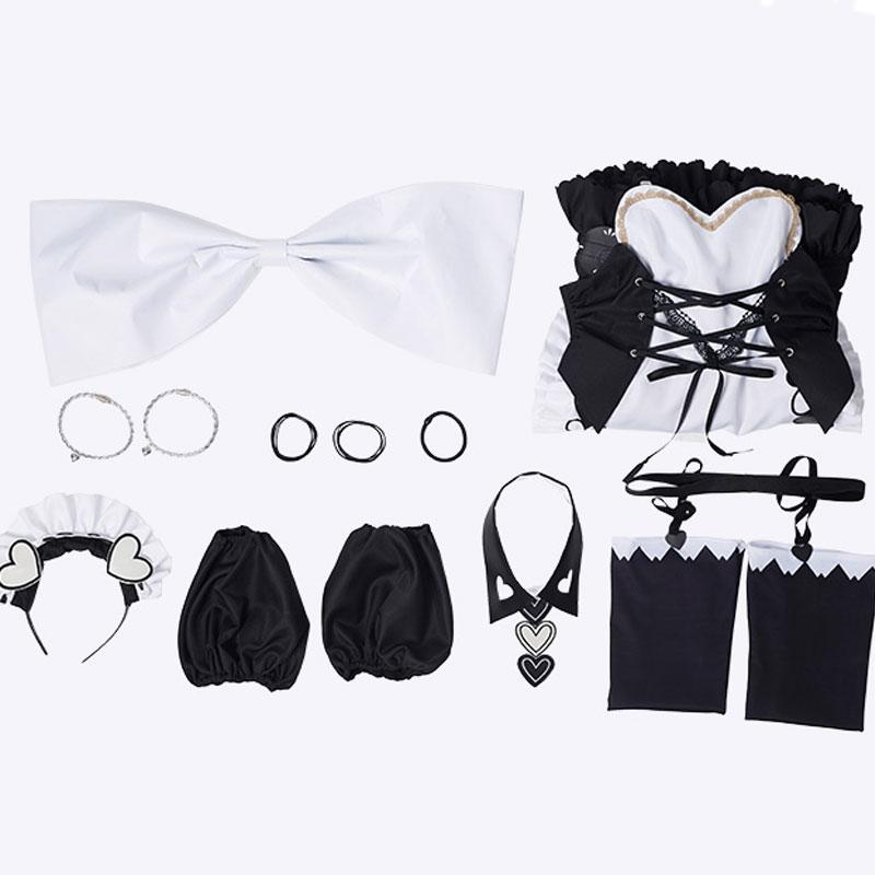 Azur Lane IJN Noshiro Maid Cosplay Costume