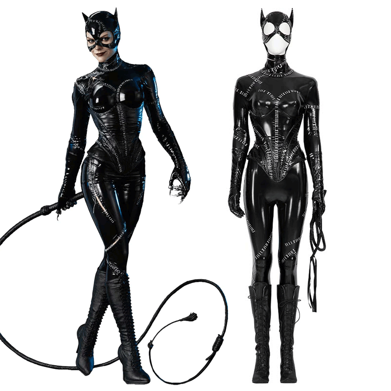 【Support Customization】Batman：The Dark Knight Returns The Cat Halloween Jumpsuit Cosplay Costume