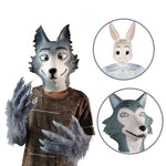 BEASTARS Haru & Legoshi Prop Headgear Mask Wolf Paw Tail Cospaly Props
