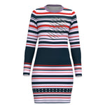 Beetlejuice 2 Astrid Lydia Deetz Cosplay Striped Halloween Dress