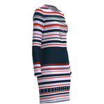 Beetlejuice 2 Astrid Lydia Deetz Cosplay Striped Halloween Dress