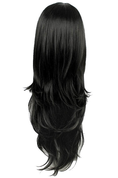 Beyond the Boundary Mitsuki Nase Black Long Anime Cosplay Wigs
