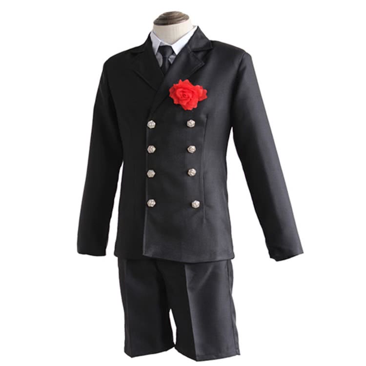 Black Butler Ciel Phantomhiv Funeral Canonicals Cosplay Costume 