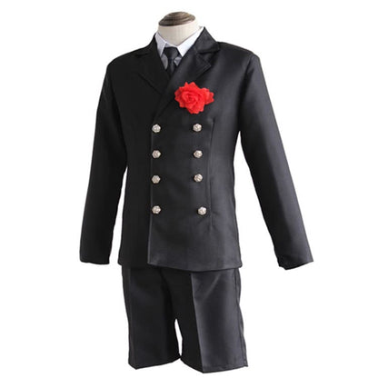 Black Butler Ciel Phantomhiv Funeral Canonicals Cosplay Costume 