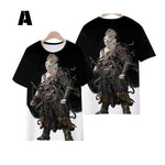 Black Myth Wukong Wukong Fanart T-shirt Cosplay Costume