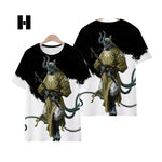 Black Myth Wukong Wukong Fanart T-shirt Cosplay Costume