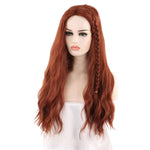 Black Widow Natasha Romanoff Zentai Orange Brown Cosplay Wigs