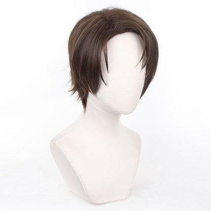Blue Lock Kenyu Yukimiya Short Brown Cosplay Wigs