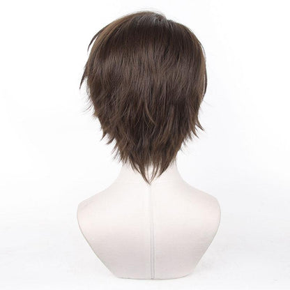 Blue Lock Kenyu Yukimiya Short Brown Cosplay Wigs