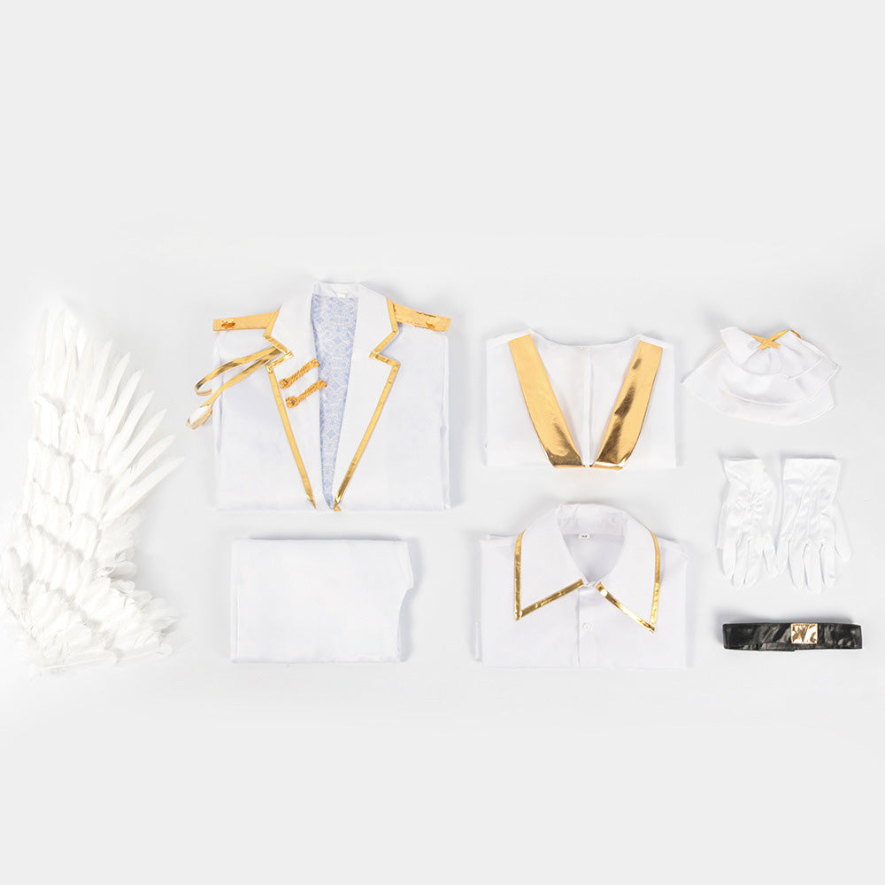 Blue Lock Nagi Seishiro Angel Demon Cosplay Costume