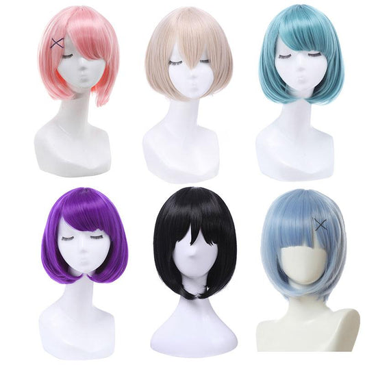 30cm BOB Short Wig 6 Colors Cosplay Wigs
