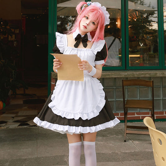 Bocchi the Rock Gotoh Hitori Maid Cosplay Costume
