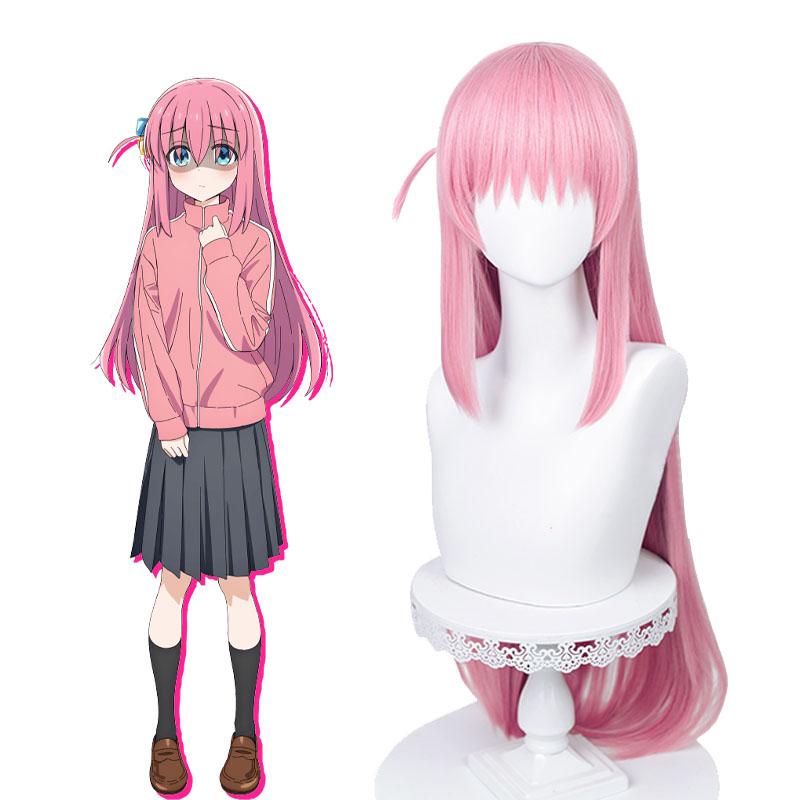 Bocchi the Rock! Hitori Gotoh Pink Cosplay Wigs