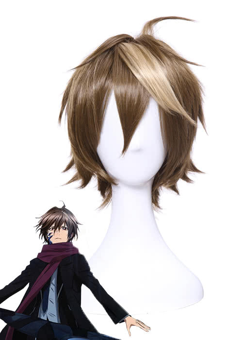 Brown Guilty Crown OUMA SHU Anime Cosplay Wigs