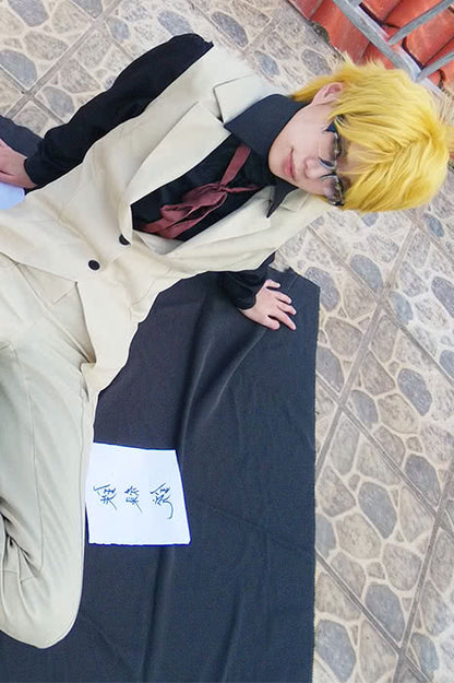 Rolecosplay Bungou Stray Dogs Doppo Kunikida Cosplay Costumes