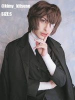 Bungou Stray Dogs Osamu Dazai Black Era Anime Cosplay Outfits Costumes