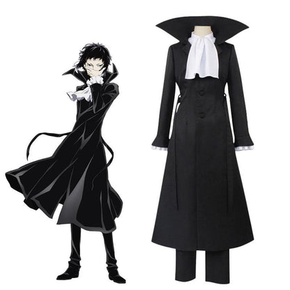 Bungou Stray Dogs Ryunosuke Akutagawa Halloween Cosplay Costume