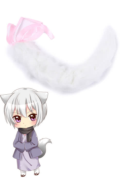 Kamisama Love Tomoe Cosplay Tail